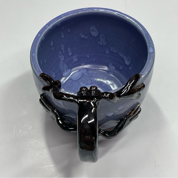 Handmade Pottery Ceramic His and Her Coffee/Tea cup Signed by Artist - Picture 5 of 9